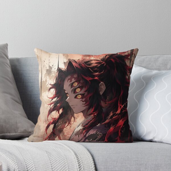 Item preview, Crimson Six-Eyed Demon Warrior – Dark Japanese Anime Inspired Art designed and sold by Dyan4.