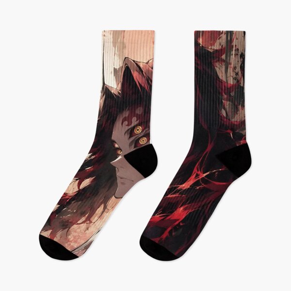 Item preview, Crimson Six-Eyed Demon Warrior – Dark Japanese Anime Inspired Art designed and sold by Dyan4.