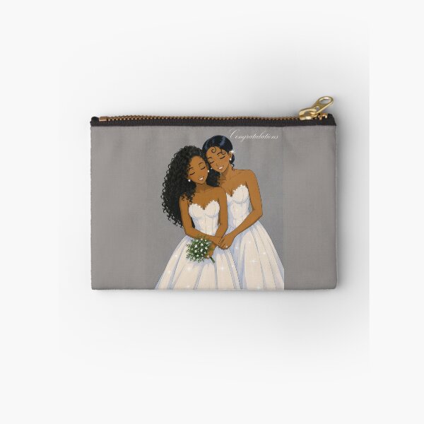Item preview, Two Brides Both in Dresses designed and sold by GreenNBlue.