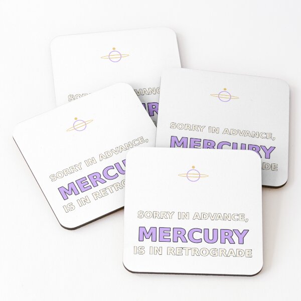 Item preview, Mercury Retrograde Apology designed and sold by FitEnvy.
