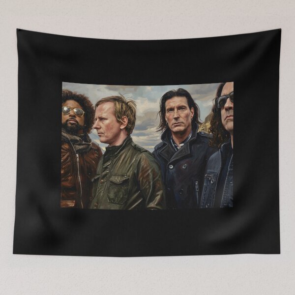 Item preview, Alice in chains oil painting designed and sold by maretsad.