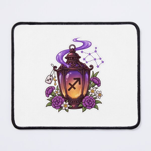 Item preview, Sagittarius Zodiac Lantern designed and sold by LunaGlow Studio.