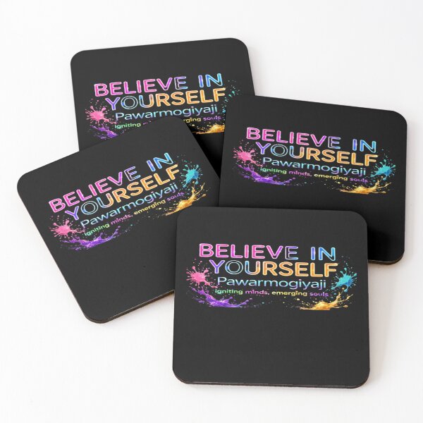 Item preview, Inspiring Believe In Yourself Colorful Watercolor Quote   designed and sold by Pawar1999.
