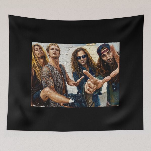 Item preview, Alice in chains oil painting designed and sold by maretsad.