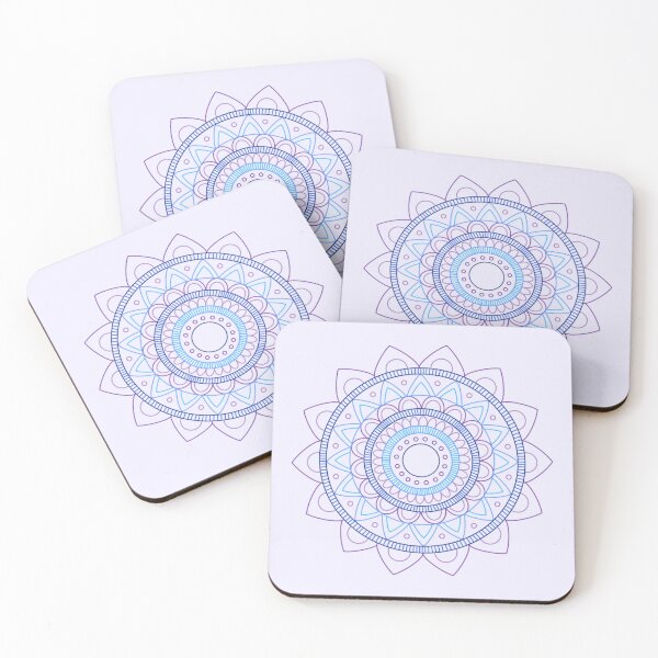 Item preview, Lotus of Harmony – Purple Lotus Flower Mandala designed and sold by MKFDesigns.