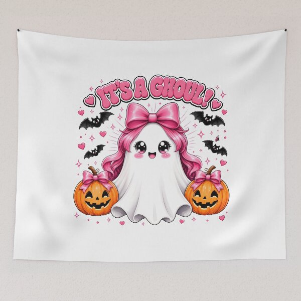 Item preview, Its A Ghoul Cute Ghost designed and sold by calicito.
