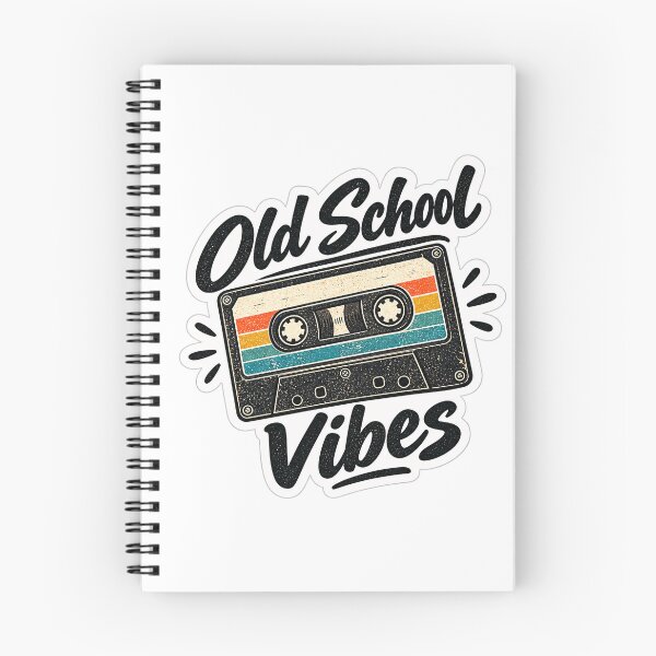 Item preview, Old School Vibes Retro Vintage Cassette Tape - 80s 90s Music Design designed and sold by Venloomzy.