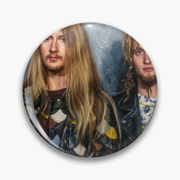 Item preview, Alice in chains oil painting designed and sold by maretsad.
