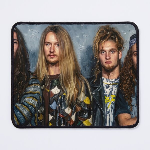 Item preview, Alice in chains oil painting designed and sold by maretsad.