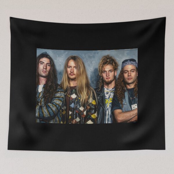 Item preview, Alice in chains oil painting designed and sold by maretsad.