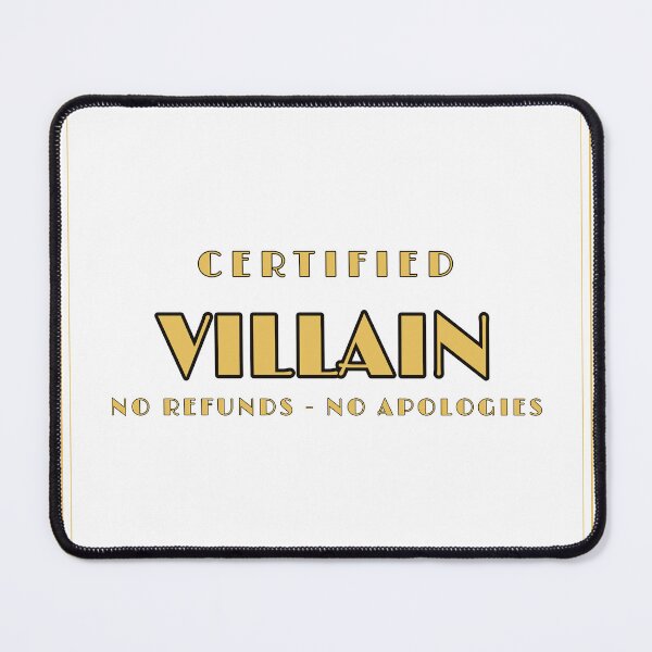 Item preview, Certified Villain designed and sold by FitEnvy.