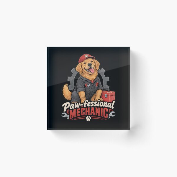 Item preview, Paw-fessional Mechanic designed and sold by Konvero.