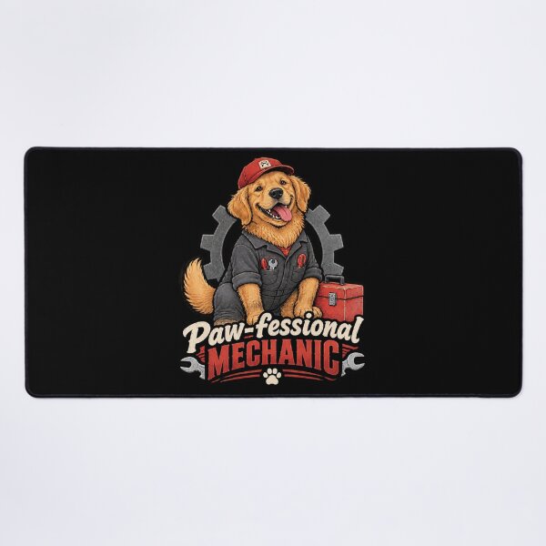 Item preview, Paw-fessional Mechanic designed and sold by Konvero.