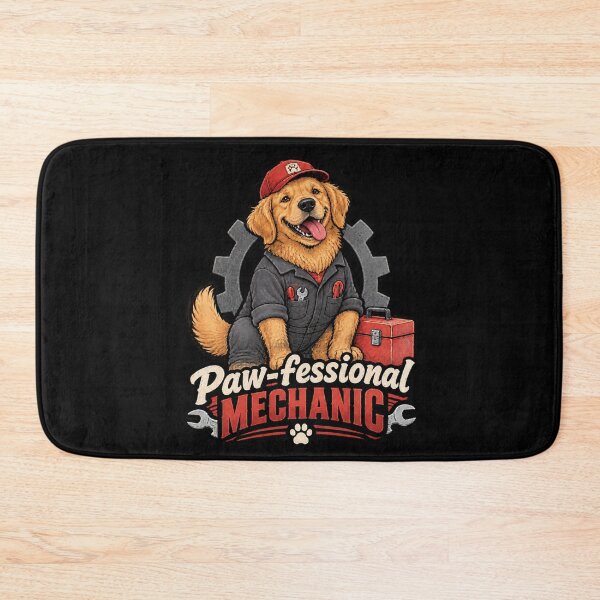 Item preview, Paw-fessional Mechanic designed and sold by Konvero.