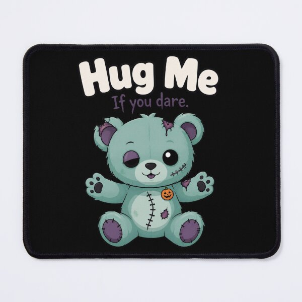 Item preview, Hug Me If You Dare Spooky Cute Halloween Zombie Bear designed and sold by T-version.