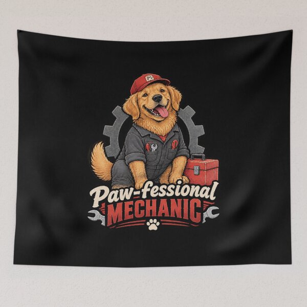 Item preview, Paw-fessional Mechanic designed and sold by Konvero.