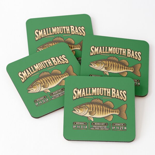 Item preview, SMALLMOUTH BASS designed and sold by KrungiT Design .