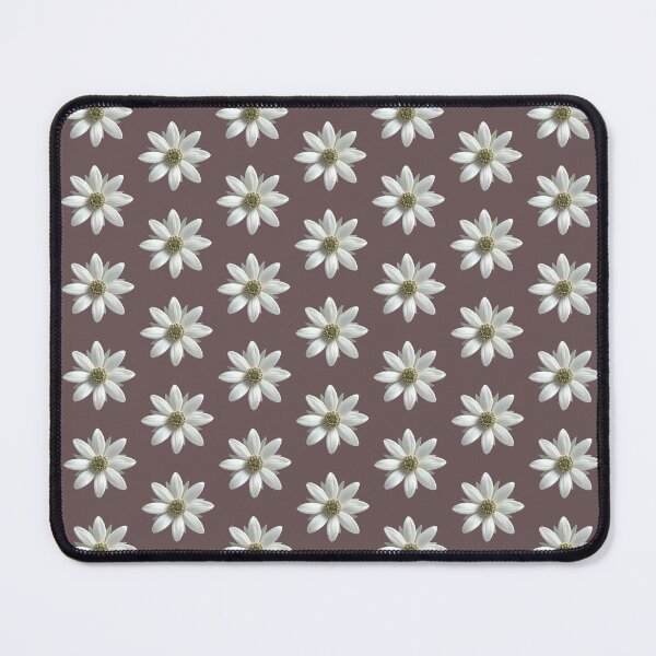 Item preview, Minimalist Mauve Brown Daisy Flower Floral Pattern designed and sold by Jyoti Digital Artist.
