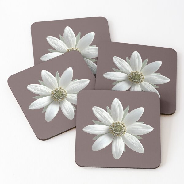 Item preview, Minimalist Mauve Brown Daisy Flower Floral Pattern designed and sold by ​Jyoti Digital Artist.