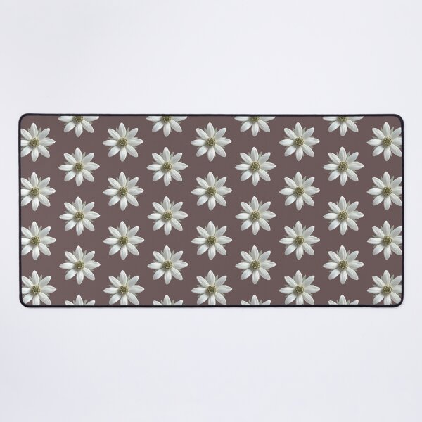 Item preview, Minimalist Mauve Brown Daisy Flower Floral Pattern designed and sold by Jyoti Digital Artist.