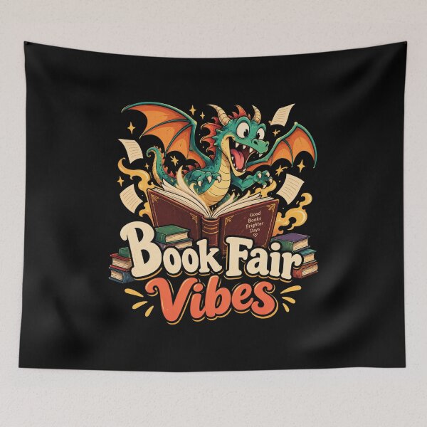 Item preview, Book Fair Vibes designed and sold by TheEndDesign.