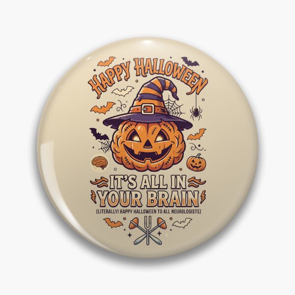 Item preview, It's all in your brain - Halloween for neurologists designed and sold by ParadoxParadox.