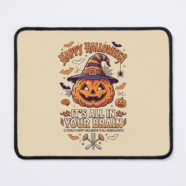 Item preview, It's all in your brain - Halloween for neurologists designed and sold by ParadoxParadox.