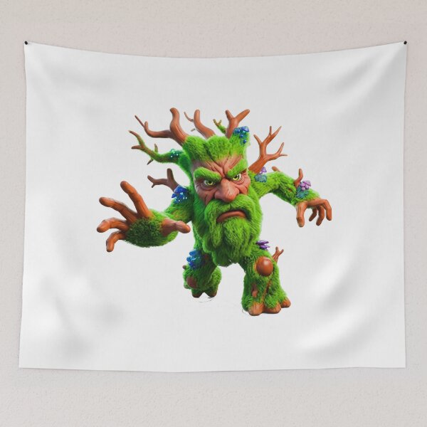 Item preview, Ancient Tree Monster - Fantasy Moss Treant designed and sold by VeleS68.