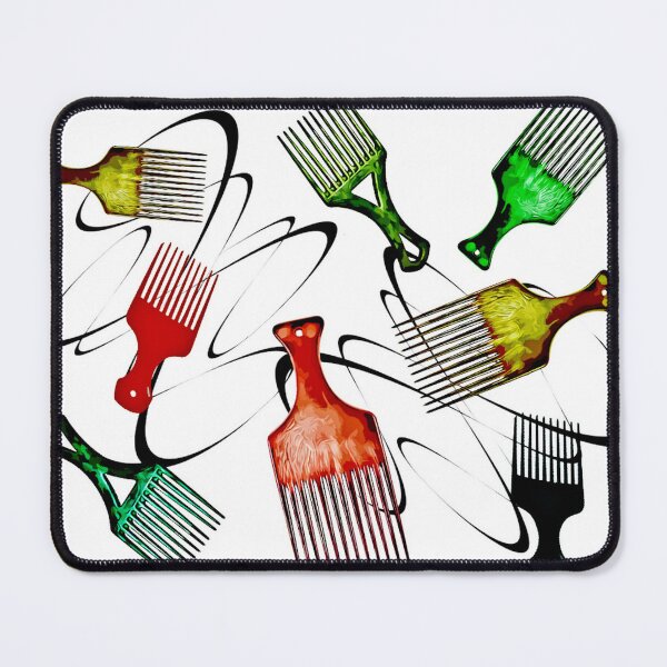 Item preview, Afro Comb - White designed and sold by Yamy Morrell Art and Design.