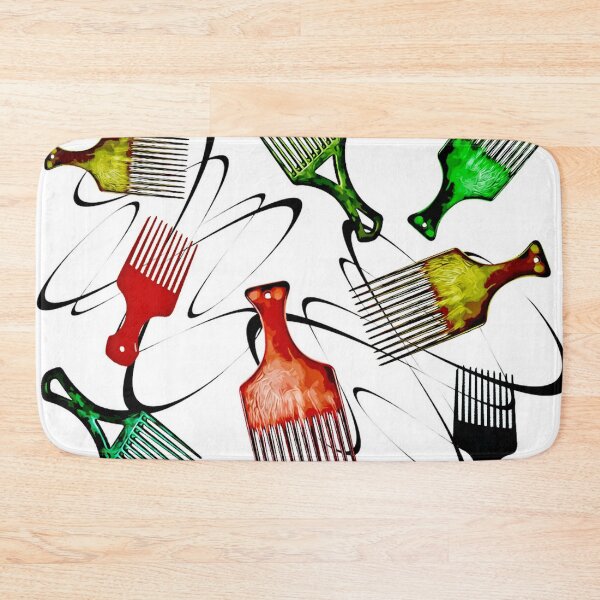 Item preview, Afro Comb - White designed and sold by Yamy Morrell Art and Design.