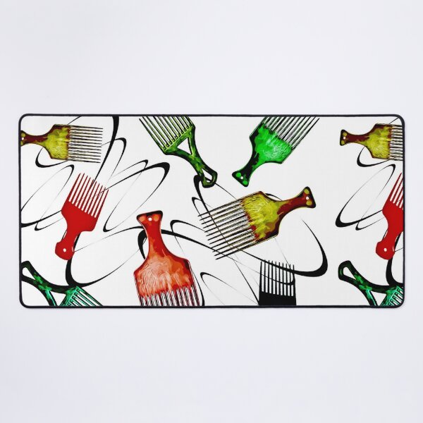 Item preview, Afro Comb - White designed and sold by Yamy Morrell Art and Design.