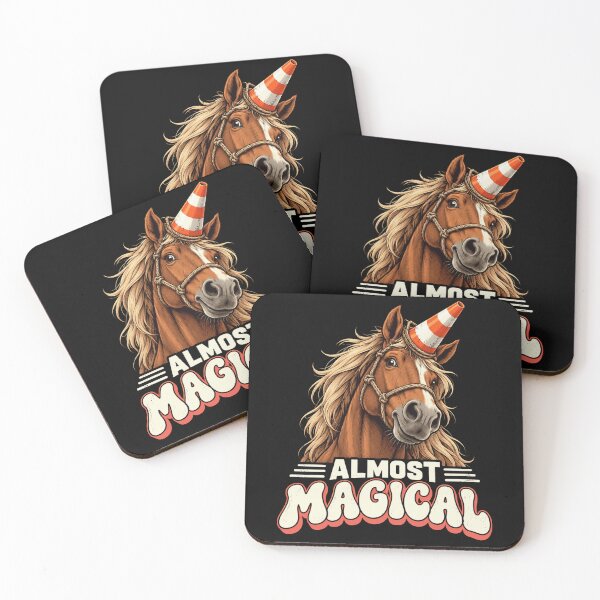 Item preview, Almost Magical Funny Unicorn Horse Costume Graphic designed and sold by ROUX-ART.