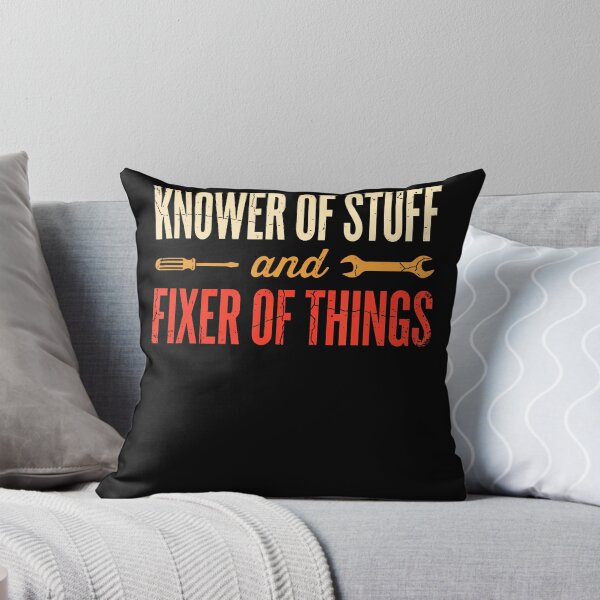 Item preview, Knower Of Stuff And Fixer Of Things designed and sold by Alzasshop.