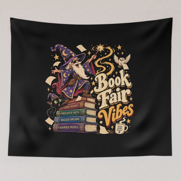 Item preview, Book Fair Vibes designed and sold by TheEndDesign.