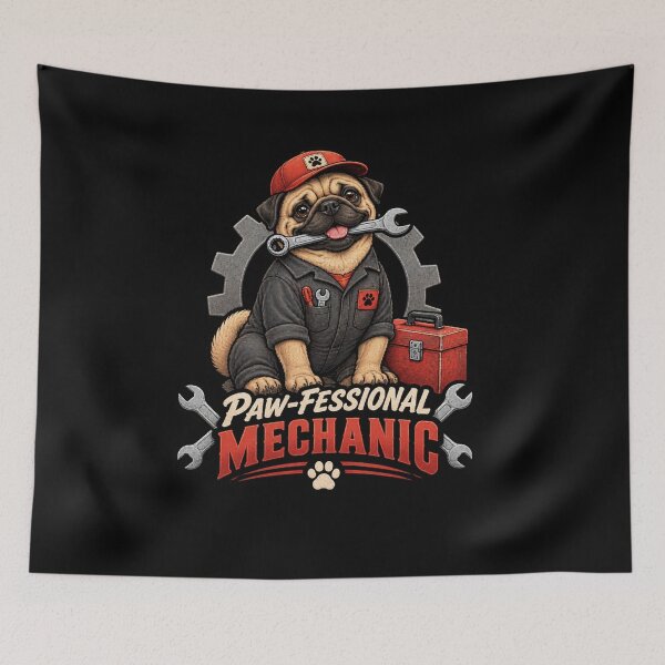 Item preview, Paw-fessional Mechanic designed and sold by Konvero.