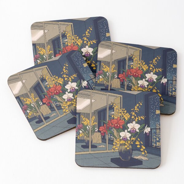Item preview, Ukiyo-e Cattleya Orchid Ikebana Art designed and sold by conohitoAI-ArtGallery.