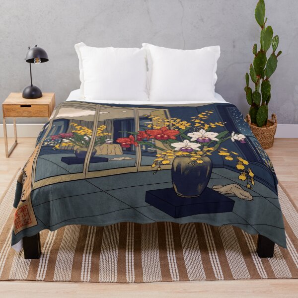 Item preview, Ukiyo-e Cattleya Orchid Ikebana Art designed and sold by conohitoAI-ArtGallery.