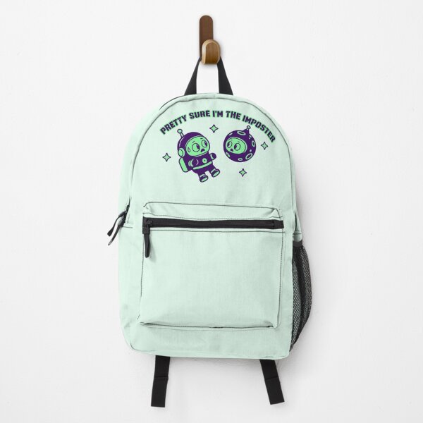 Item preview, Pretty Sure I'm The Imposter Cute Retro Astronaut Space Humor designed and sold by KungPowUnicorn.