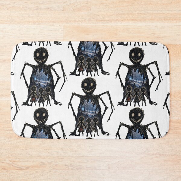 Item preview, Scribble Shadow Creature Winter Forest Children Art designed and sold by LujziWorld.