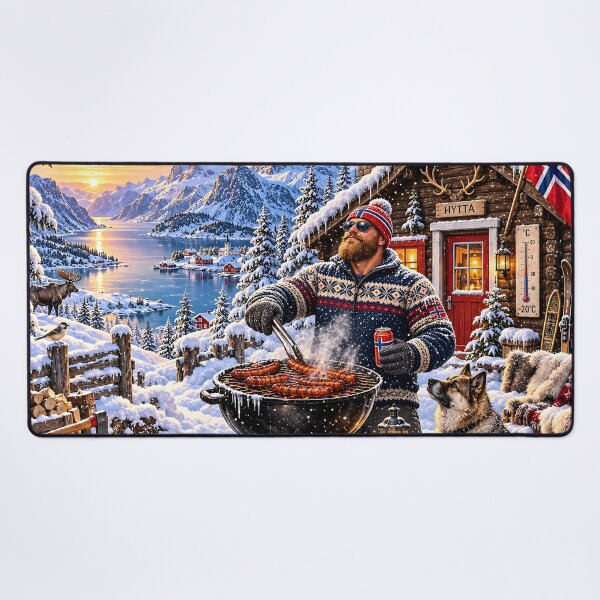 Item preview, Norwegian Winter BBQ at Minus 20 designed and sold by PRINTIONAL.