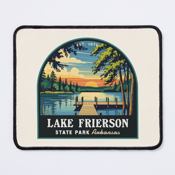 Item preview, Lake Frierson State Park (Arkansas), USA designed and sold by PinkandP.