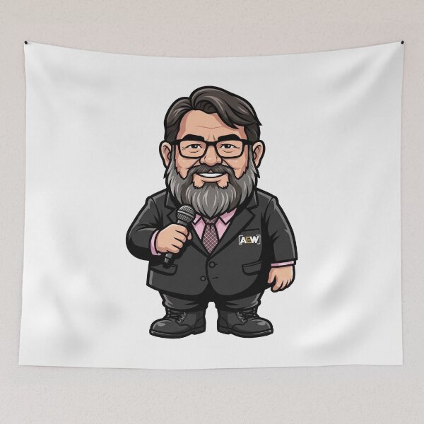 Item preview, Tony Schiavone Commentator Gnome designed and sold by Bad-Decisions-Designs.