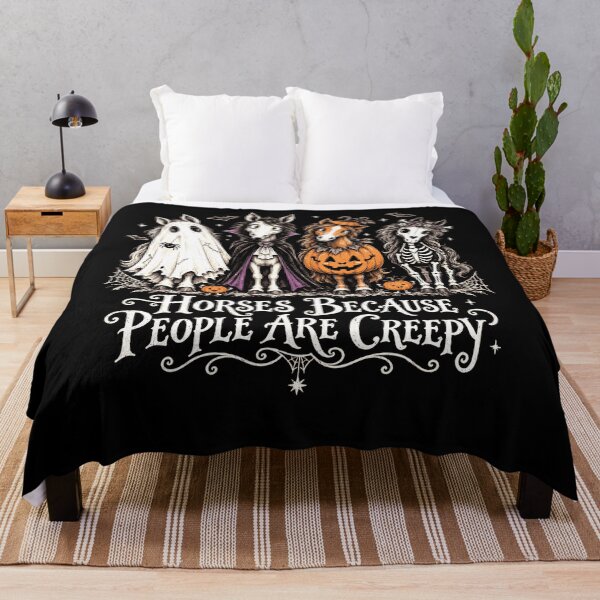 Item preview, Halloween Horses Because People Are Creepy Costume Group designed and sold by Alzasshop.