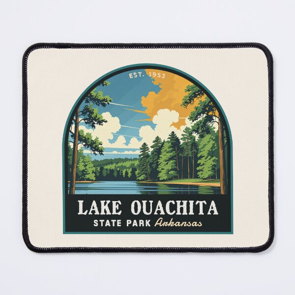 Item preview, Lake Ouachita State Park (Arkansas), USA designed and sold by PinkandP.
