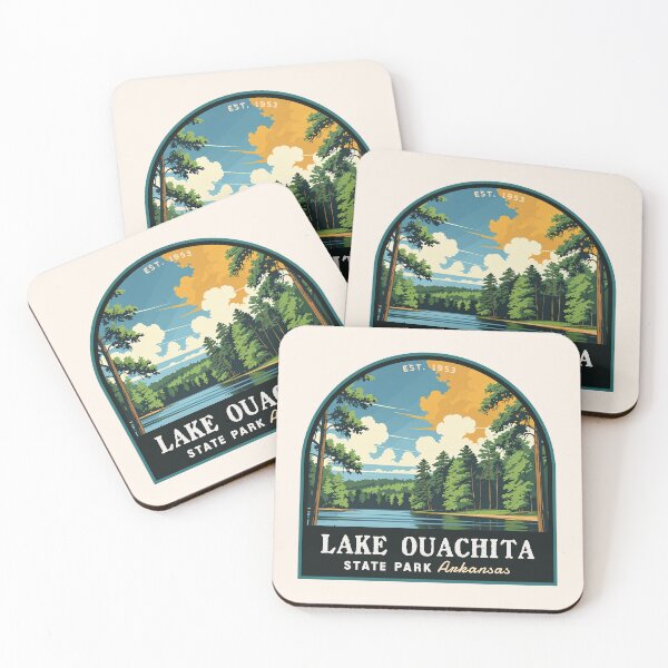 Item preview, Lake Ouachita State Park (Arkansas), USA designed and sold by PinkandP.