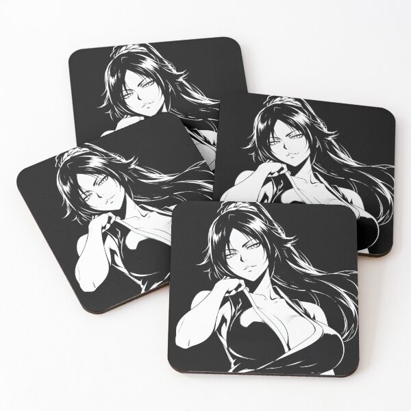 Item preview, Black and White Anime Woman – Elegant Monochrome Manga Aesthetic designed and sold by Dyan4.