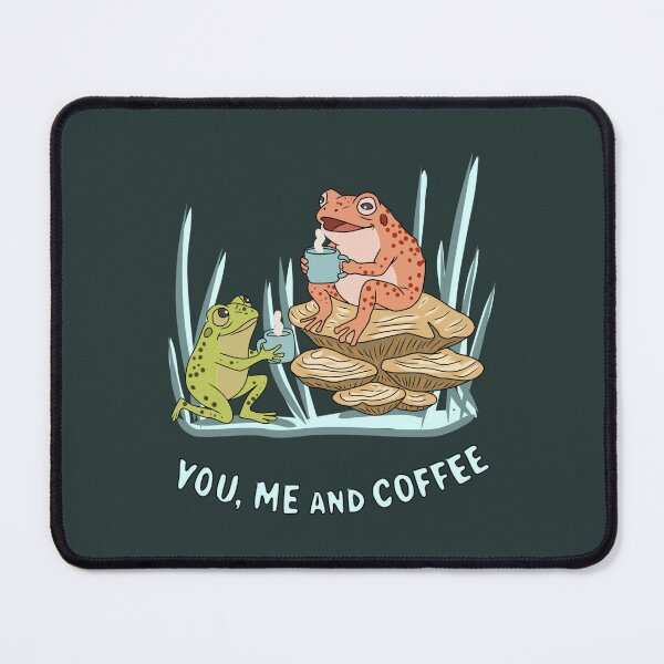 Item preview, Frog Cute Cottagecore Goblincore Couple Coffee Lovers designed and sold by LeshanArt.