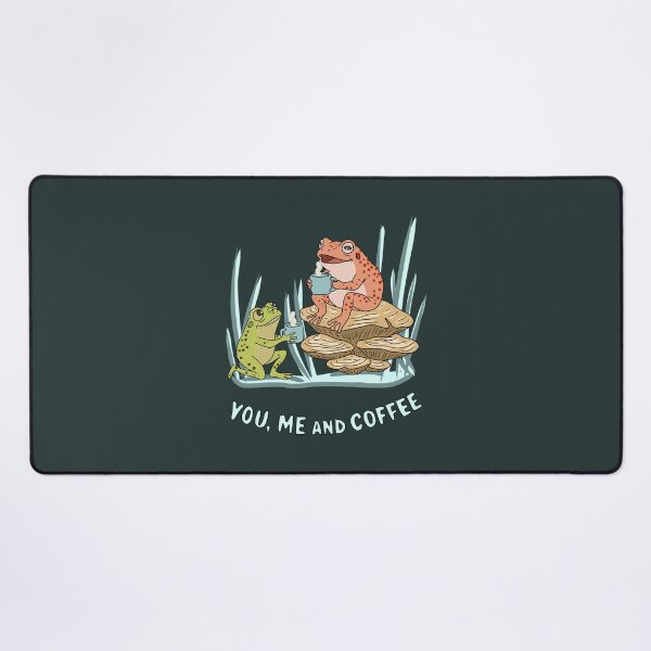 Item preview, Frog Cute Cottagecore Goblincore Couple Coffee Lovers designed and sold by LeshanArt.
