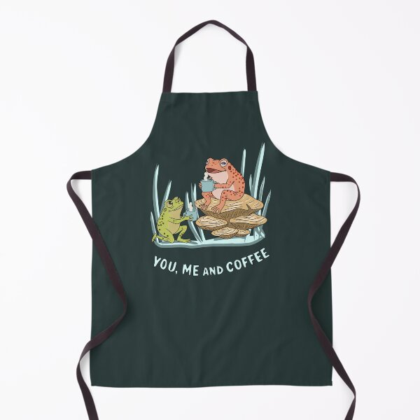 Item preview, Frog Cute Cottagecore Goblincore Couple Coffee Lovers designed and sold by LeshanArt.