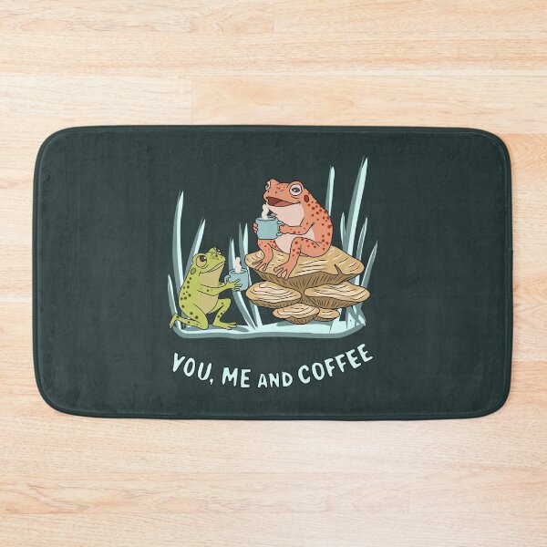 Item preview, Frog Cute Cottagecore Goblincore Couple Coffee Lovers designed and sold by LeshanArt.
